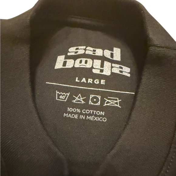 Juniors H Sad Boyz 4 life Cherub graphic tee size Large brand new - Picture 3 of 3